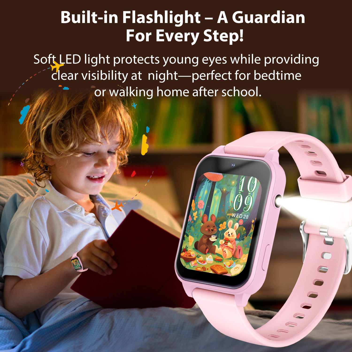 2026 New Children's Smart Watc - Smartwatch Watches For Kid Boy With Alarm บทวิจารณ์และราคา