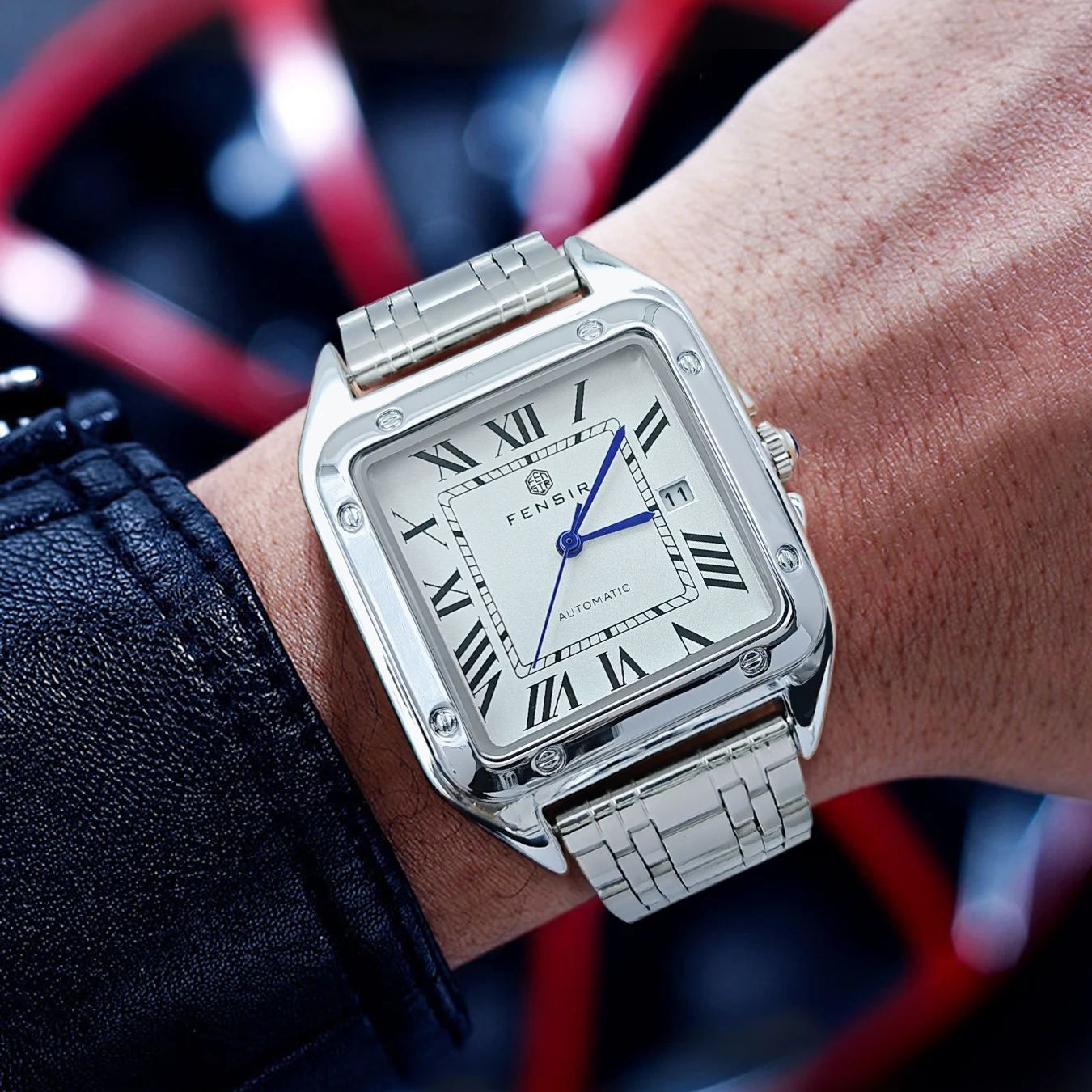 Square Business Men's Watch in - Smartwatch Watches Best Gift For Men บทวิจารณ์และราคา