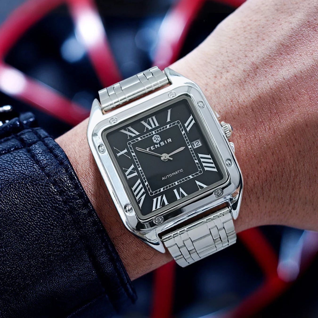 Square Business Men's Watch in - Smartwatch Watches Best Gift For Men บทวิจารณ์และราคา