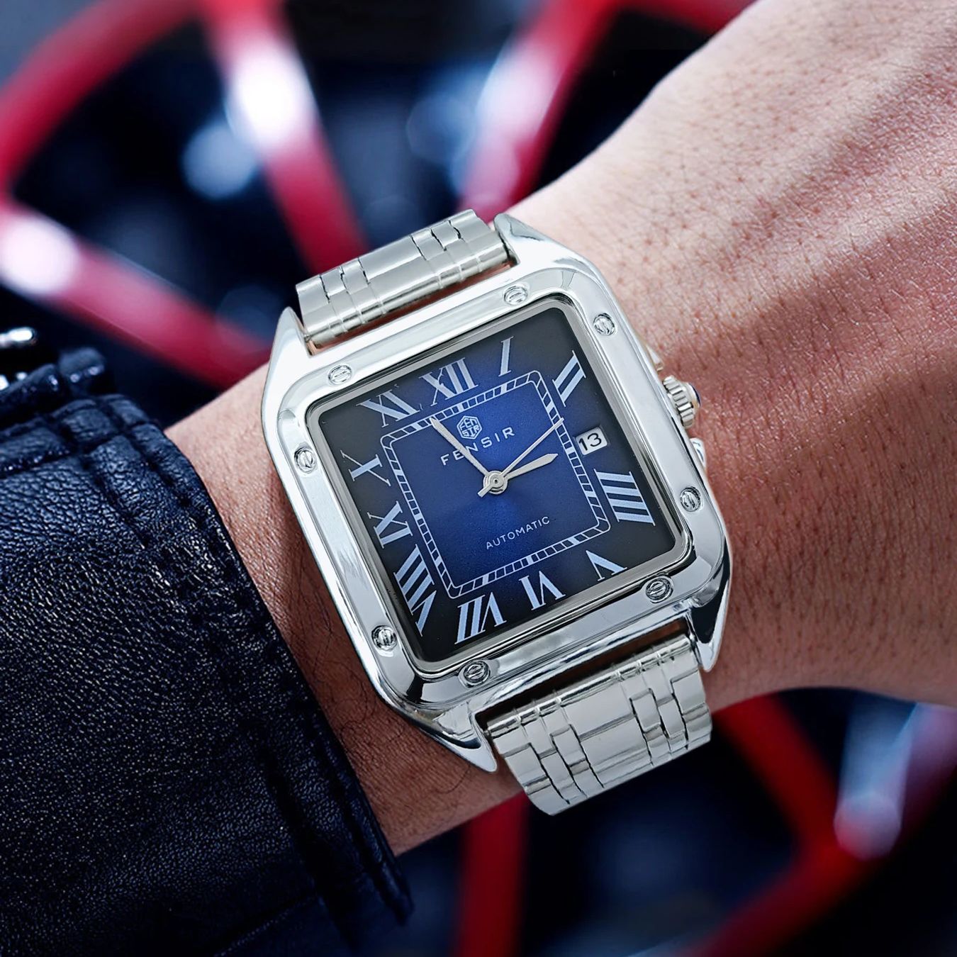 Square Business Men's Watch in - Smartwatch Watches Best Gift For Men บทวิจารณ์และราคา