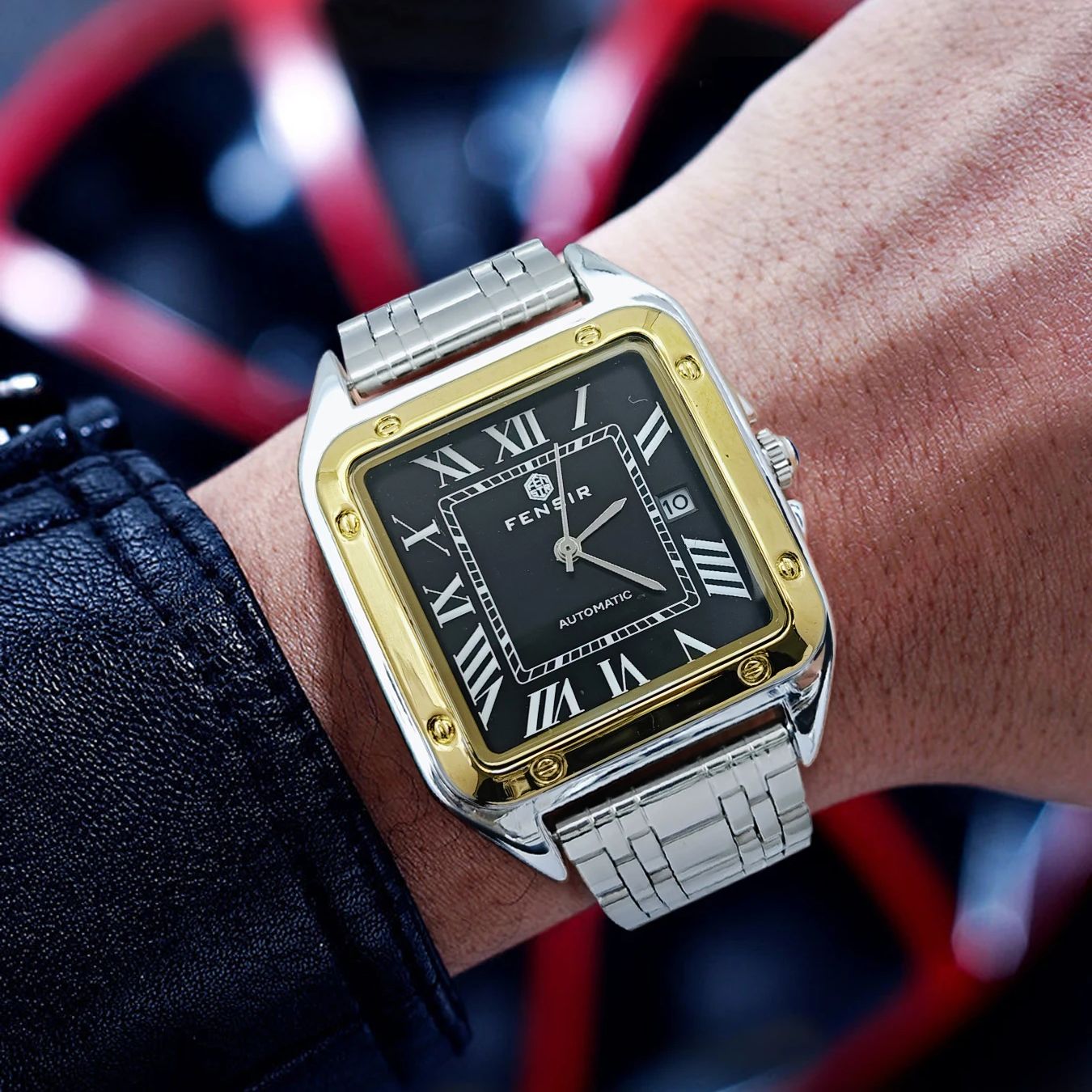 Square Business Men's Watch in - Smartwatch Watches Best Gift For Men บทวิจารณ์และราคา