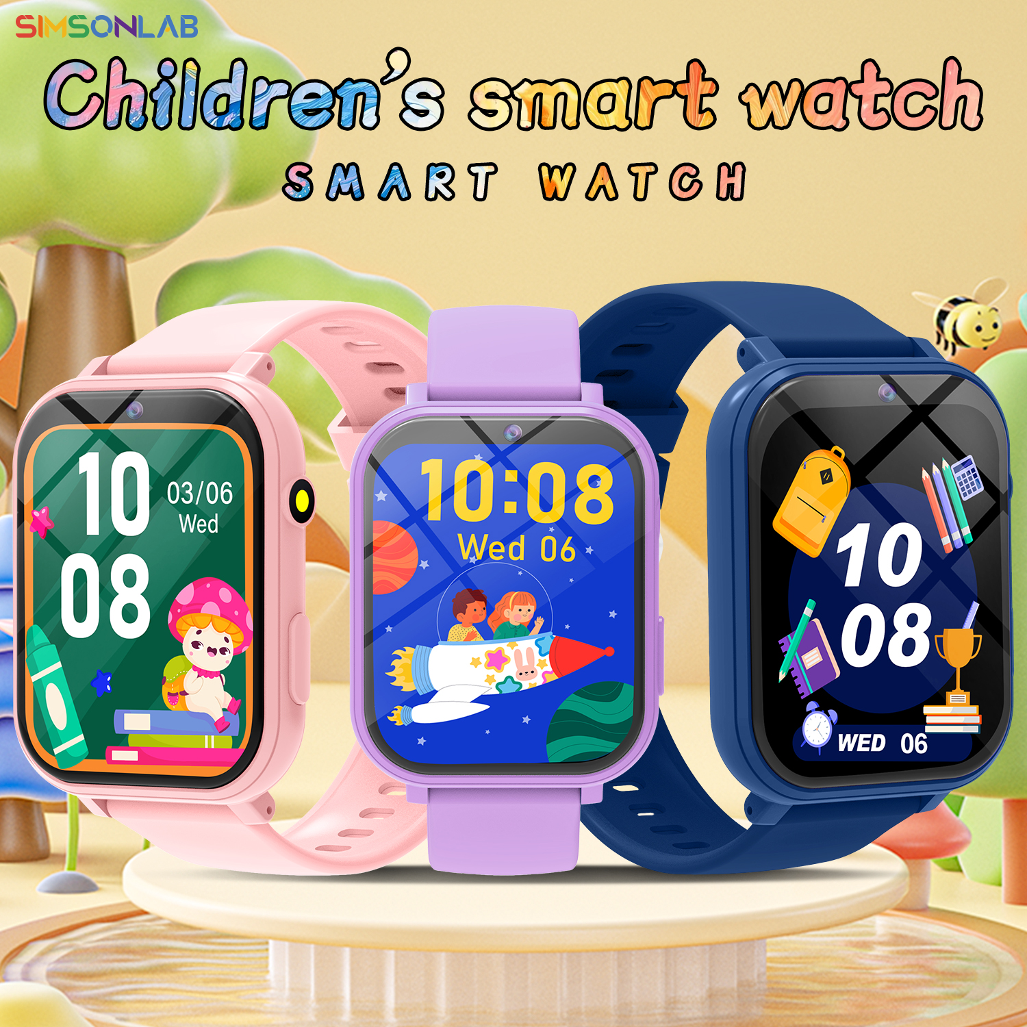 Kids Smart Watch with Camera f - Smartwatch Watches For Kid Boy With Alarm บทวิจารณ์และราคา