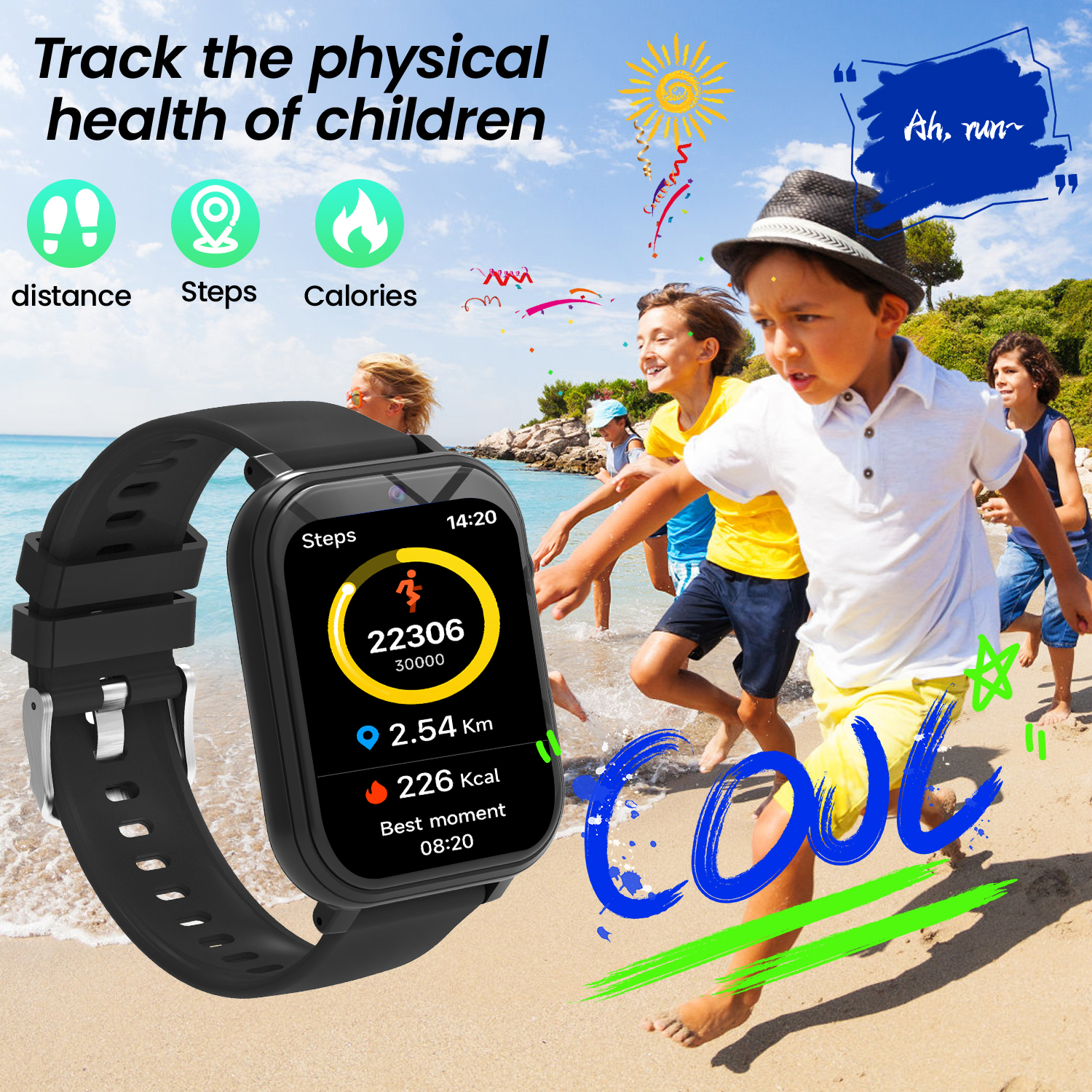 Kids Smart Watch with Camera f - Smartwatch Watches For Kid Boy With Alarm บทวิจารณ์และราคา