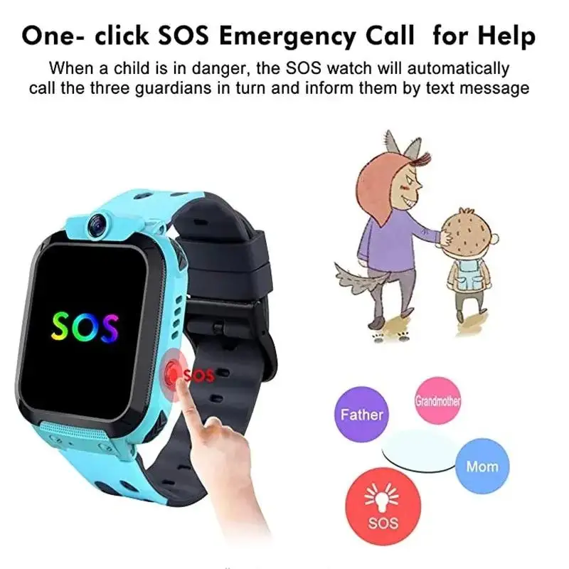 OPPO Kids 4G Smart Watch Mini  - Smartwatch Watches For Kid Boy With Alarm บทวิจารณ์และราคา