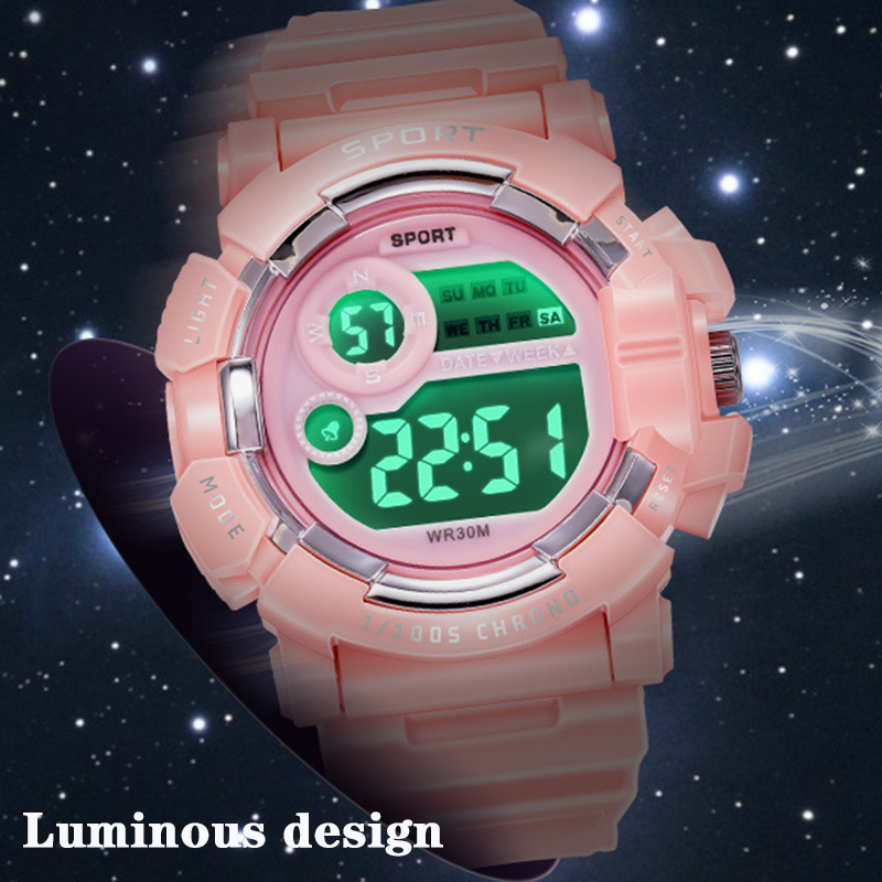 YIKAZE Kids Watches Fashion Lu - Smartwatch Watches For Kid Boy With Alarm บทวิจารณ์และราคา