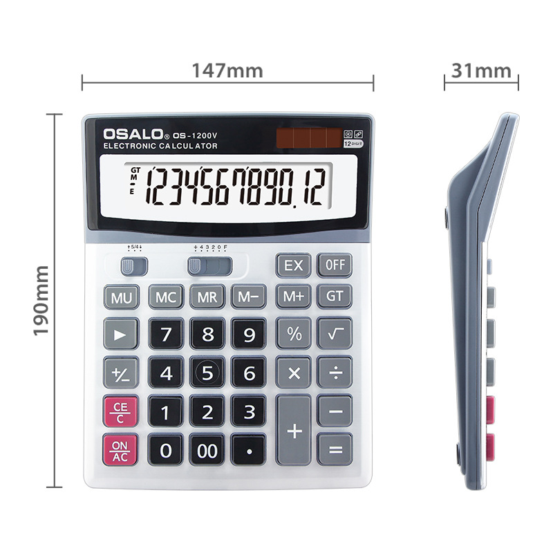 Solar Calculator ABS Plastic O - Solar Powered Watch บทวิจารณ์และราคา