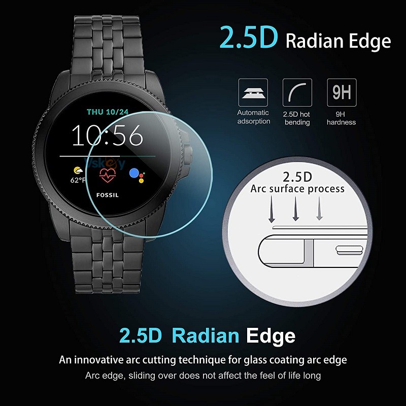 5PCS Smart Watch Screen Protec - Fossil Watches Smartwatch Gen 6 บทวิจารณ์และราคา