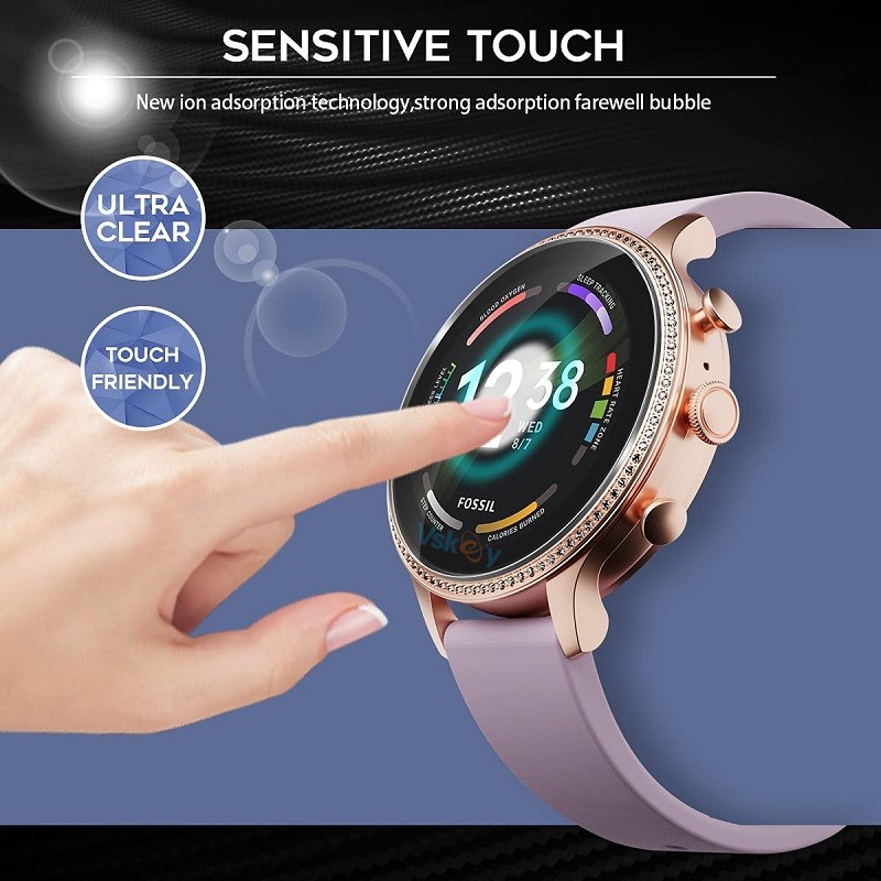 5PCS Smart Watch Screen Protec - Fossil Watches Smartwatch Gen 6 บทวิจารณ์และราคา