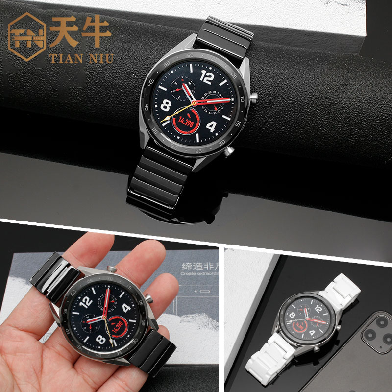 Ceramic watch strap For Omega  - Smartwatch Casio Watches For Men บทวิจารณ์และราคา