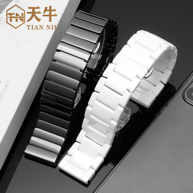 Ceramic watch strap For Omega  - Smartwatch Casio Watches For Men บทวิจารณ์และราคา