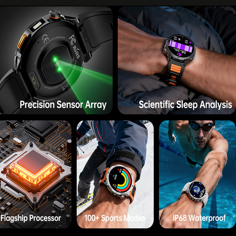 2026 new military smartwatch10 - Smartwatch Watches Best Gift For Men บทวิจารณ์และราคา