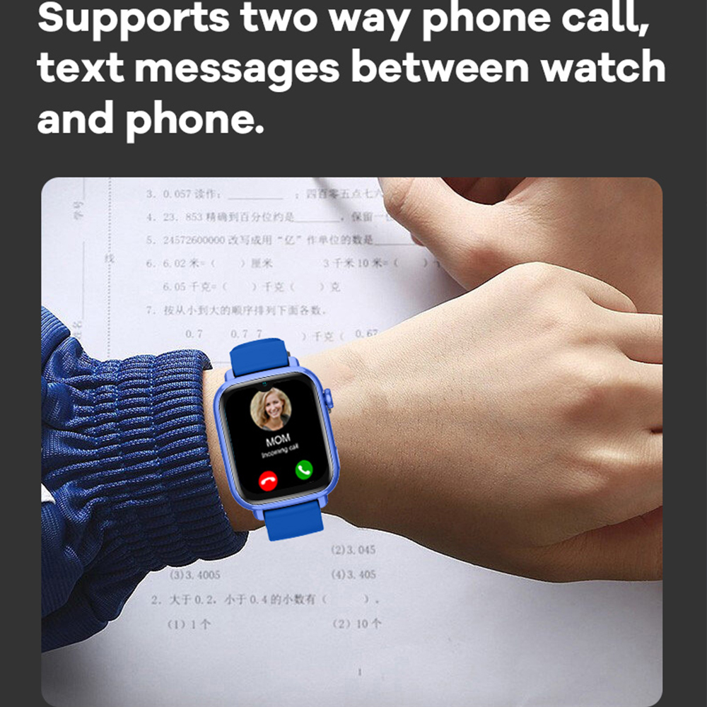Smart Watch Kids 4G GPS WiFi P - Smartwatch Watches For Kid Boy With Alarm บทวิจารณ์และราคา