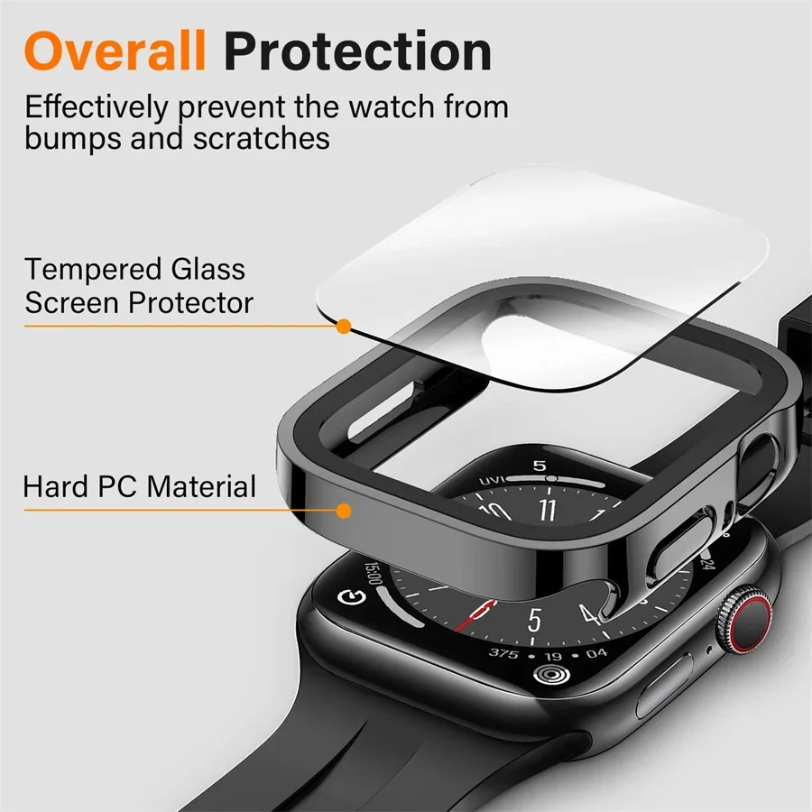 Glass+cover For Apple Watch ca - Smartwatch Watches For Women Smart บทวิจารณ์และราคา
