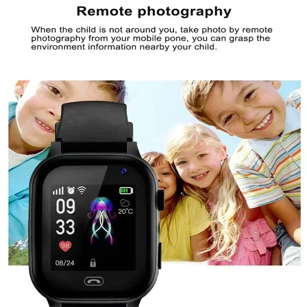 VIVO 4G Kids Smart Watch Mini  - Smartwatch Watches For Kid Boy With Alarm บทวิจารณ์และราคา