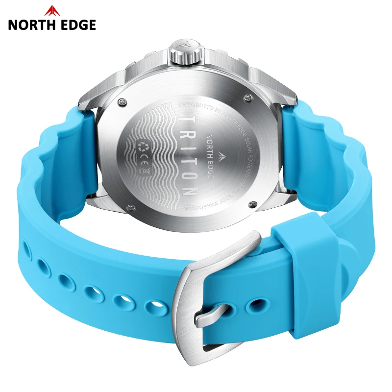 2026 New NORTH EDGE TRITON Sol - Solar Powered Watch บทวิจารณ์และราคา