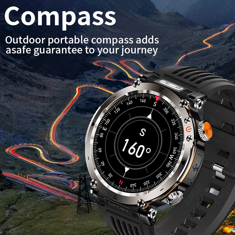 New Military Outdoor Smartwatc - Watch Smartwatch บทวิจารณ์และราคา