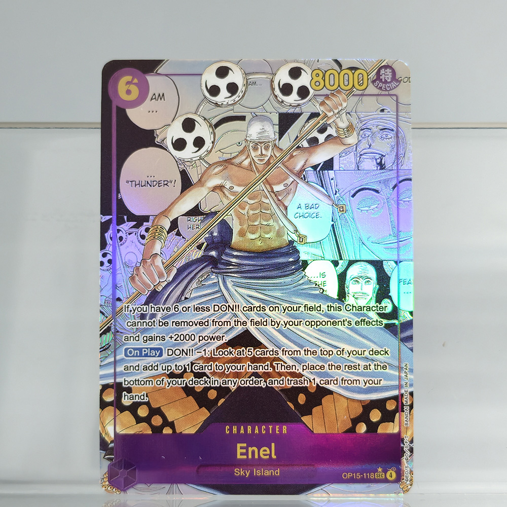 Proxy ONE PIECE Card Manga Ene - Smartwatch El บทวิจารณ์และราคา