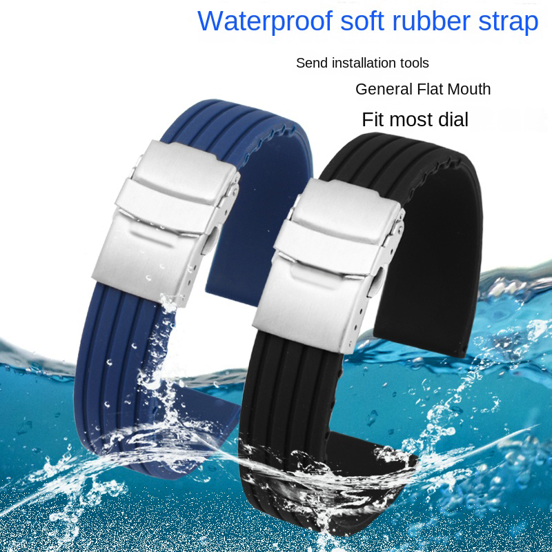 16mm 18mm 20mm 22mm 24mm silic - Smartwatch Casio Watches For Men บทวิจารณ์และราคา