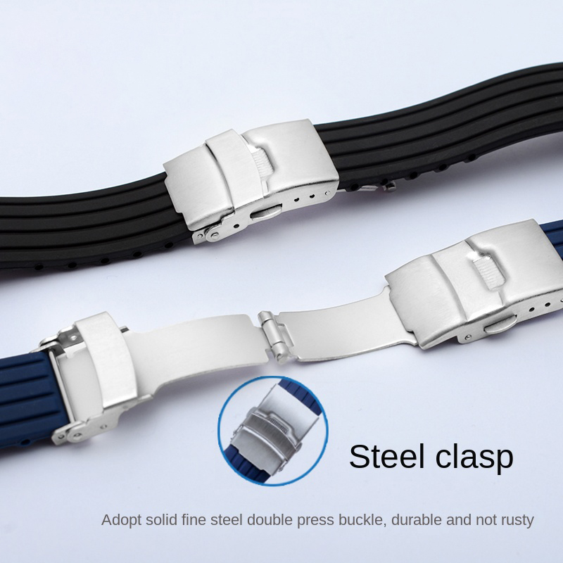 16mm 18mm 20mm 22mm 24mm silic - Smartwatch Casio Watches For Men บทวิจารณ์และราคา