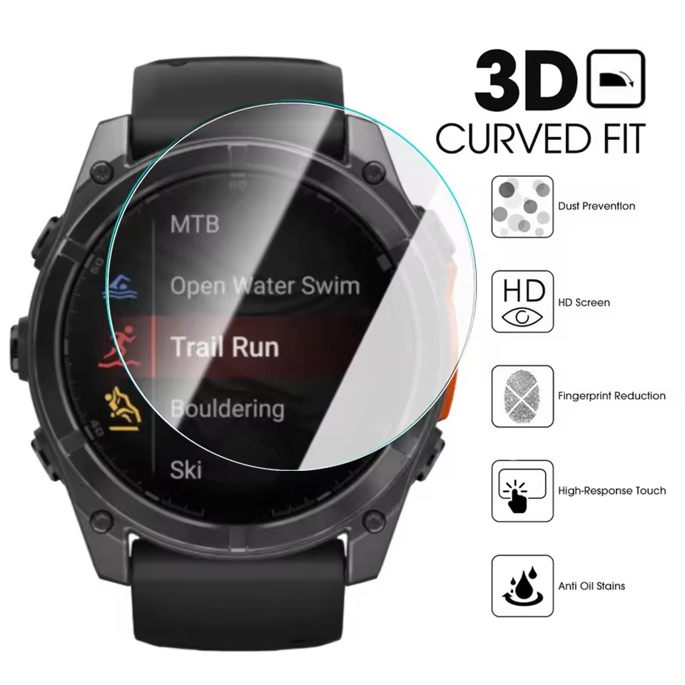 Screen Protector For Garmin In - Solar Powered Watch บทวิจารณ์และราคา