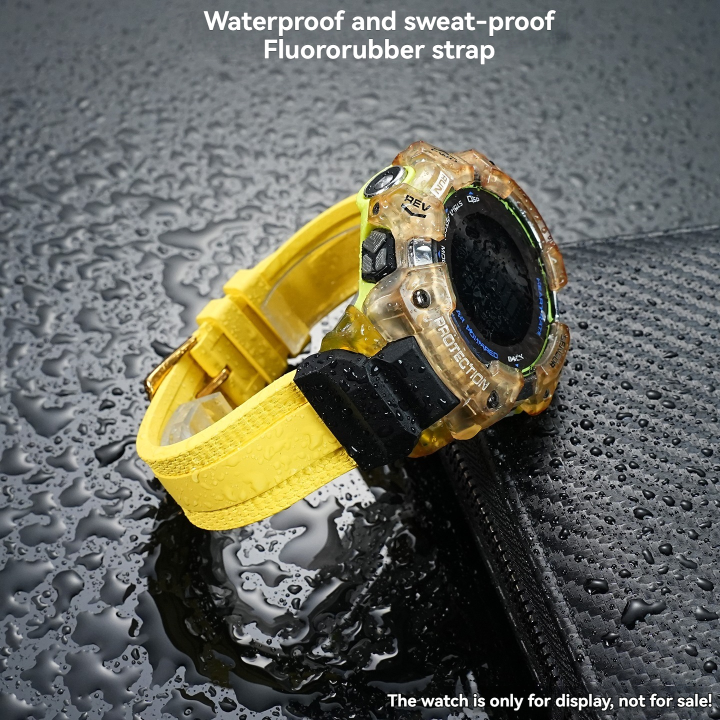 gbd-h1000 Fluororubber watchba - Smartwatch Casio Watches For Men บทวิจารณ์และราคา