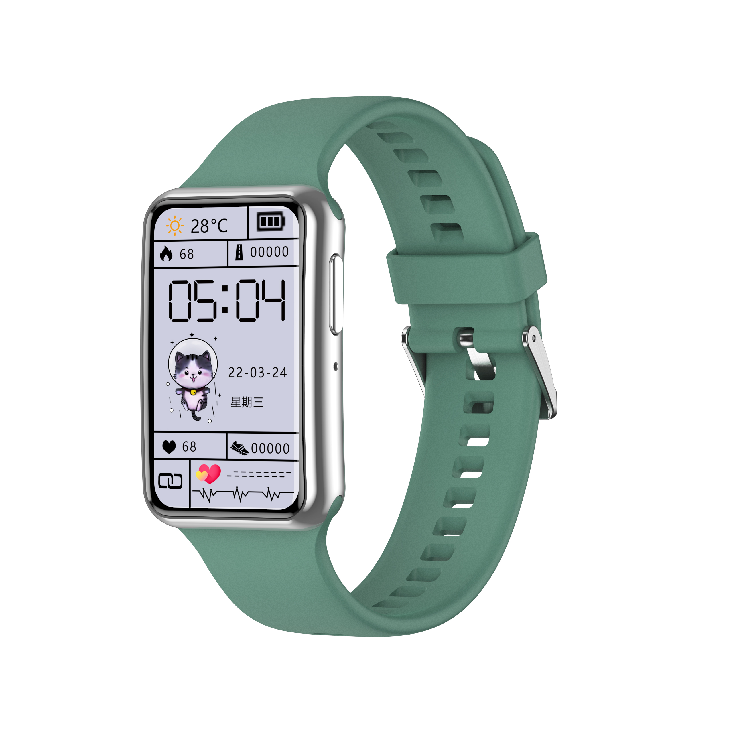 1.47 Inch BT Call Smart Band H - Watch Smartwatch บทวิจารณ์และราคา