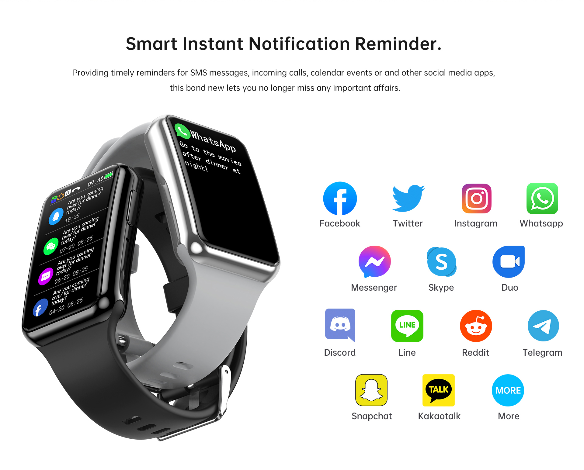 1.47 Inch BT Call Smart Band H - Watch Smartwatch บทวิจารณ์และราคา
