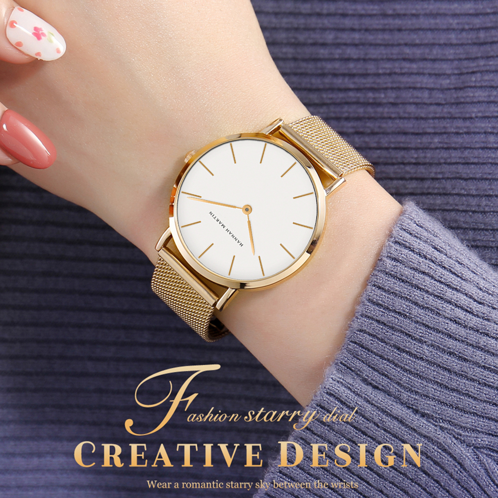 2023 New Women Bracelet Watch  - Mesh Stainless Strap บทวิจารณ์และราคา