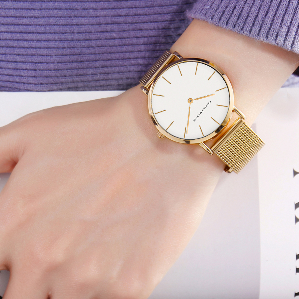 2023 New Women Bracelet Watch  - Mesh Stainless Strap บทวิจารณ์และราคา