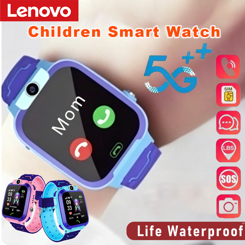Lenovo 2026 5G Waterproof Smar - Smartwatch Watches For Kid Boy With Alarm บทวิจารณ์และราคา