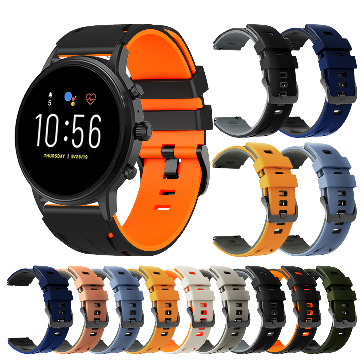 22mm Smart Watch Strap For Fos - Fossil Watches Smartwatch Gen 6 บทวิจารณ์และราคา
