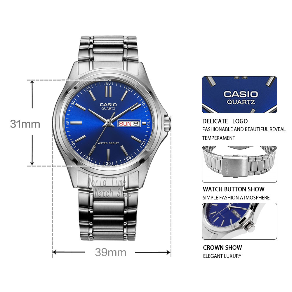 Casio watch men simple Week Ca - Smartwatch Casio Watches For Men บทวิจารณ์และราคา
