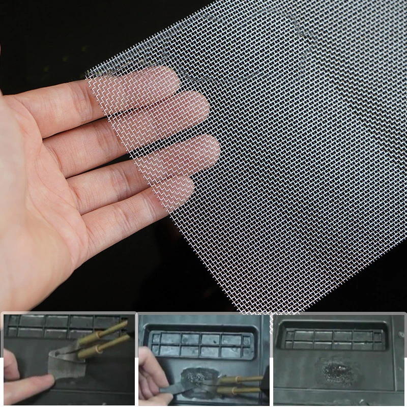 1-5Pcs Car Bumper Stainless St - Mesh Stainless Strap บทวิจารณ์และราคา