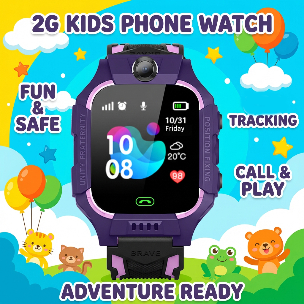 Smart Watch Kids 2G Postion Tr - Smartwatch Watches For Kid Boy With Alarm บทวิจารณ์และราคา