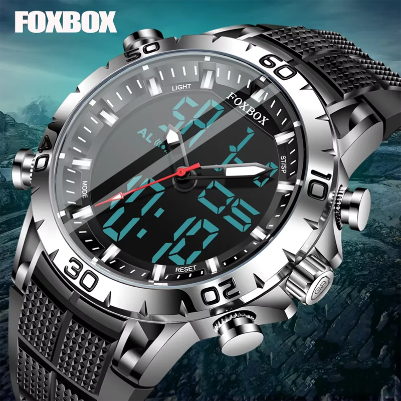 FOXBOX Mens Watches Sports Top - Smartwatch Watches For Men Brands บทวิจารณ์และราคา
