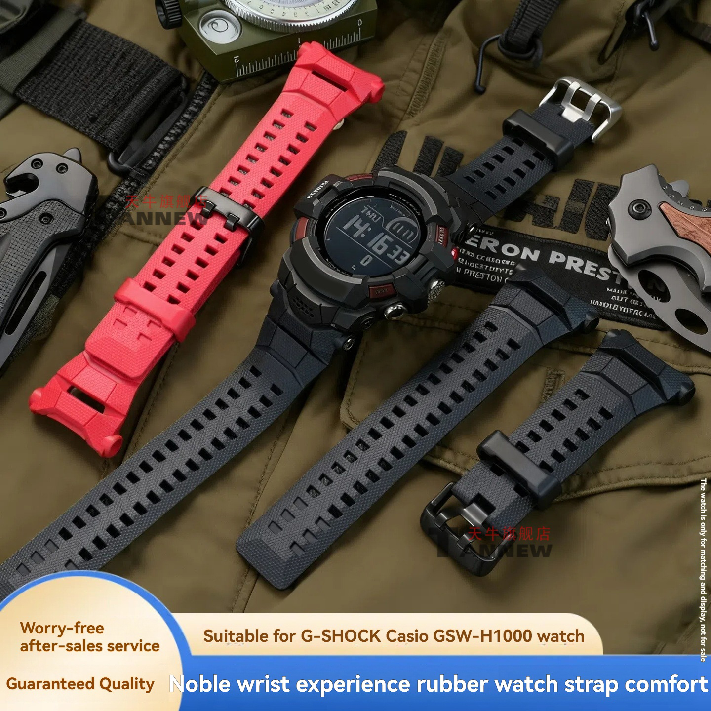 Replacement Silicone Resin Ban - Smartwatch Casio Watches For Men บทวิจารณ์และราคา